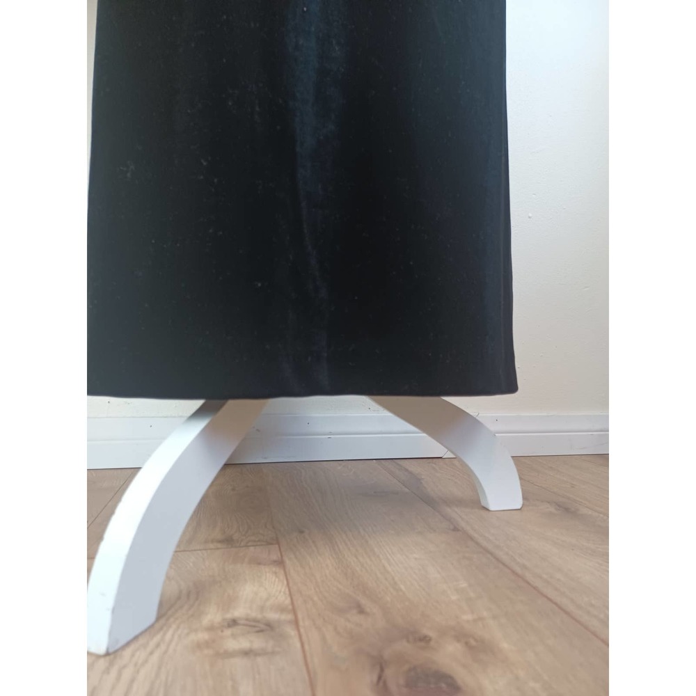 Long Black Velvet Dress - Picture 5 of 5